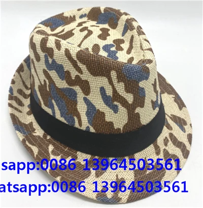 Шапка Spot Deco Fedora с къса периферия
