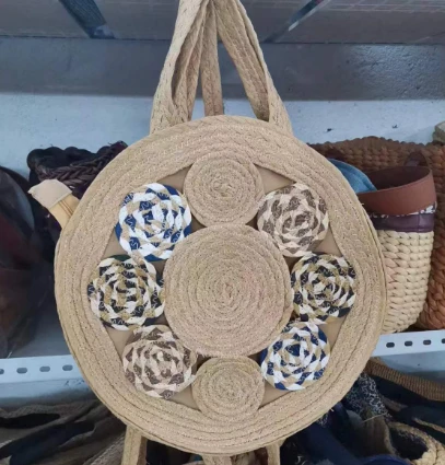 Кръгла форма Женска чанта рамо