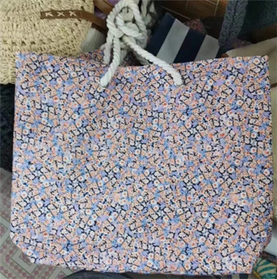Цветна шаблон Big Beach Tote Женска чанта